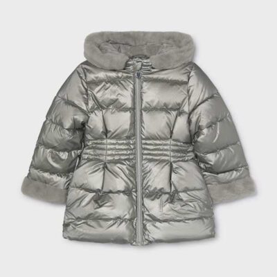 Mayoral Silver Coat 4422
