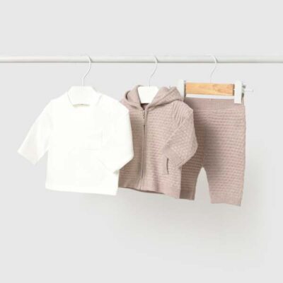 Mayoral Baby Beige 3 Piece Set 2507