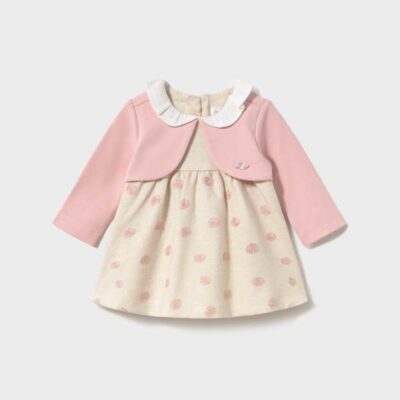 Mayoral Baby Dress with Cardigan 2817