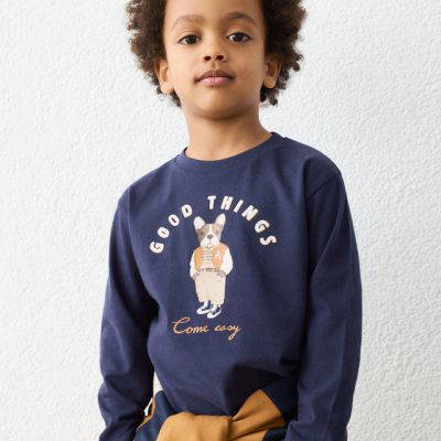 Mayoral Navy T-Shirt 4021