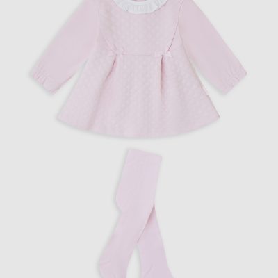 Tutto Piccolo Pink Dress & Tights 2282