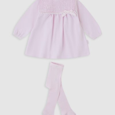 Tutto Piccolo Pink Dress & Tights 2286