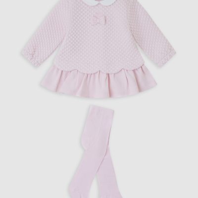 Tutto Piccolo Pink Dress & Tights 2449