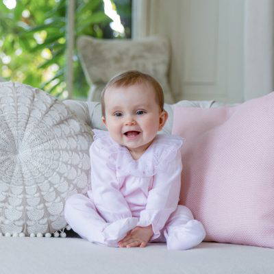 Emile et Rose Mabel Pink Babygrow 2666