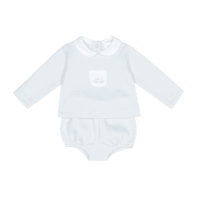 Deolinda Matt Blue Bloomers Set 26733