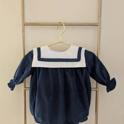 Puro Mimo Norah Navy Romper N02B